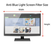 Load image into Gallery viewer, Anti Blue Light Screen Protector Panel for TV. Filter Out Blue Light That Relieve Computer Eye Strain and Help You Sleep Better
